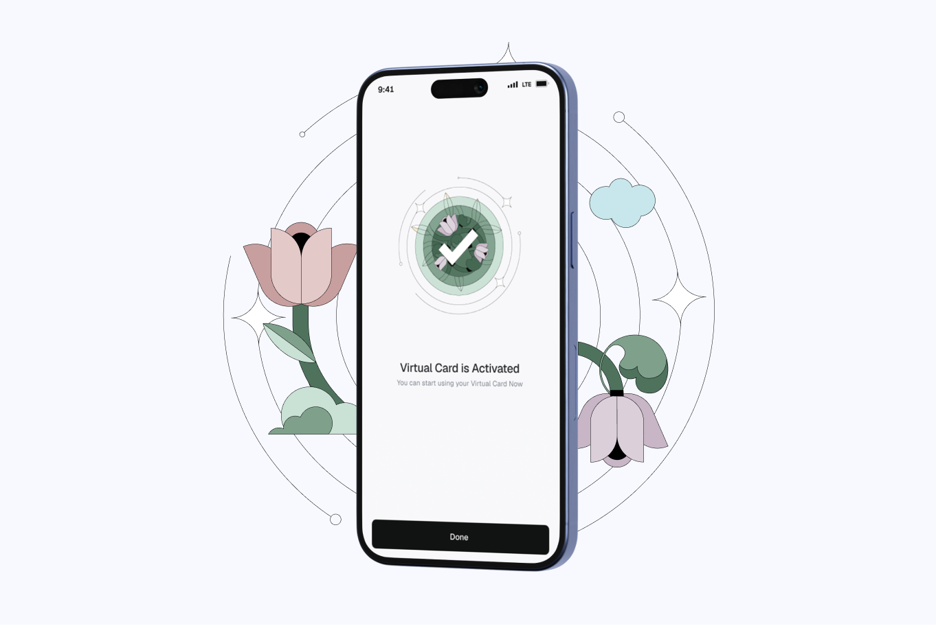 Activate virtual card
