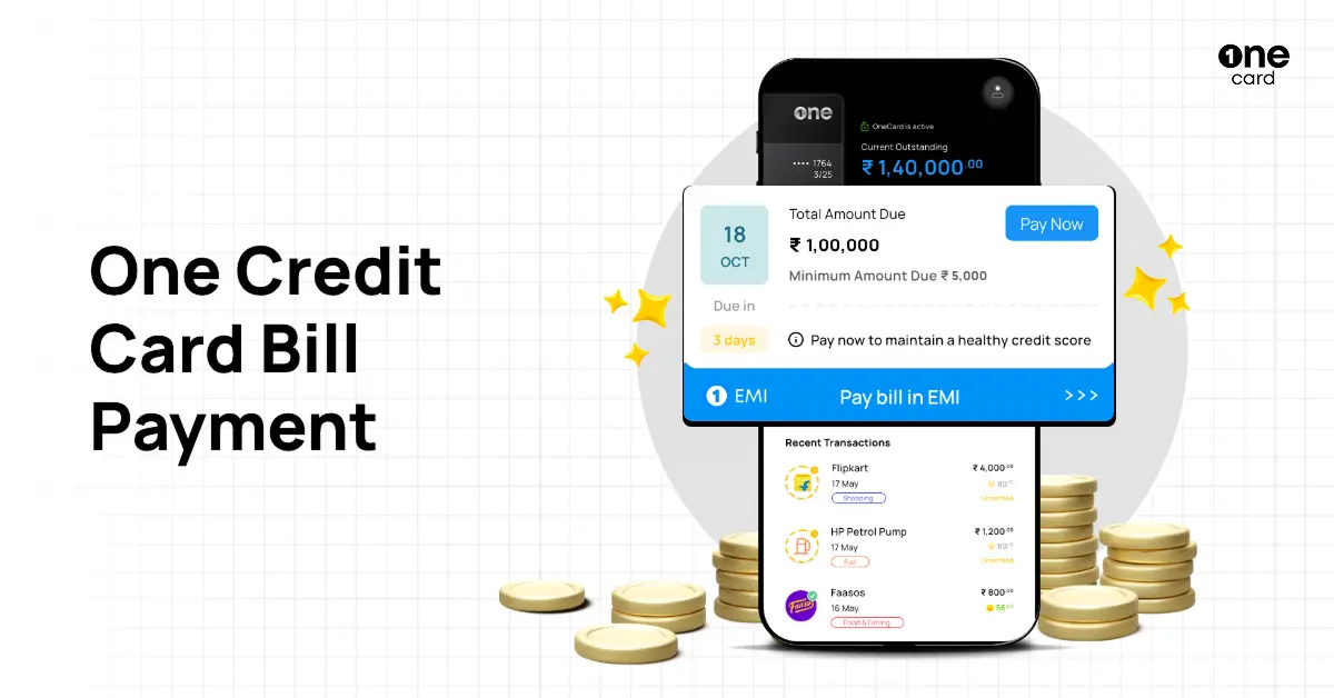How to pay your One Credit Card bill online
